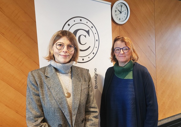 De gauche à droite, Véronique Solère, Directrice générale de l’ARS Bretagne ; Cécile Daussin-Charpantier, Présidente de la chambre régionale des comptes Bretagne.