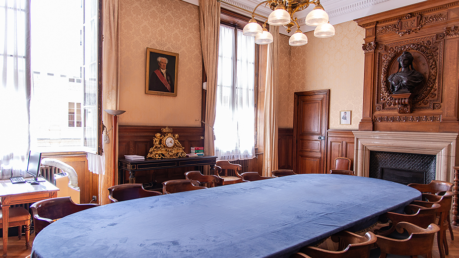 Cour des comptes - Palais Cambon - Salle de délibération Mollien - Chambre de délibération