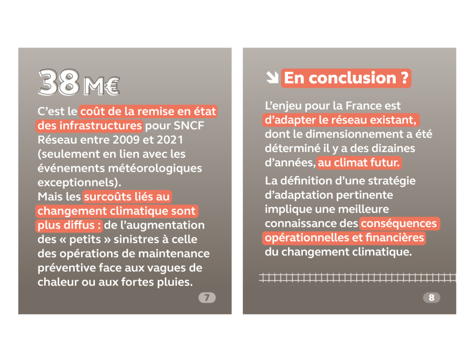 Rapport public annuel 2024, infographie sur le réseau ferroviaire
