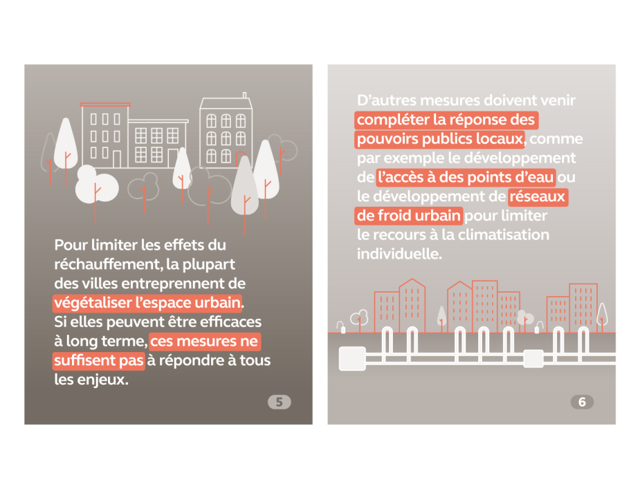Rapport public annuel 2024, infographie sur les villes