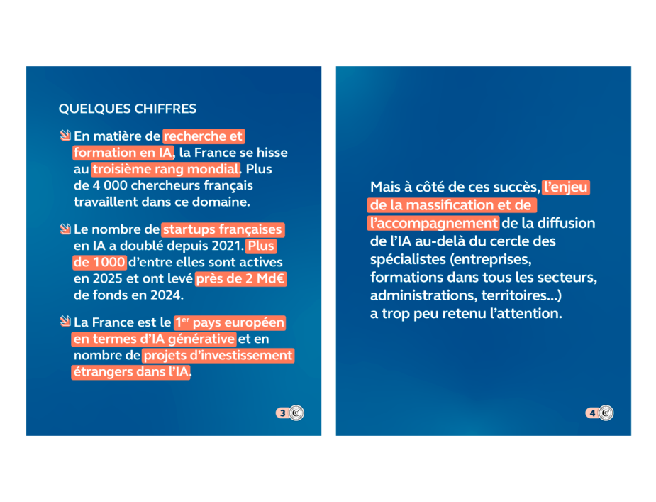 La stratégie nationale pour l’intelligence artificielle, infographie 2