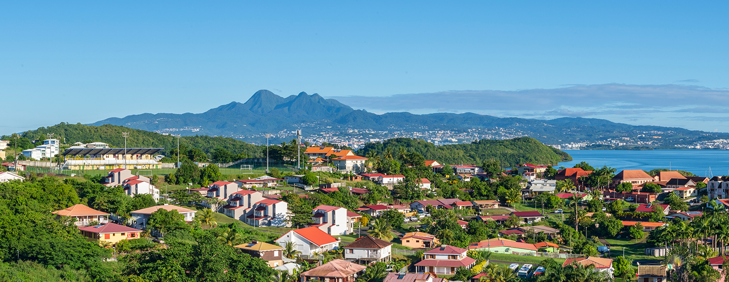 Vue de la commune des Trois-Îlets (Martinique)