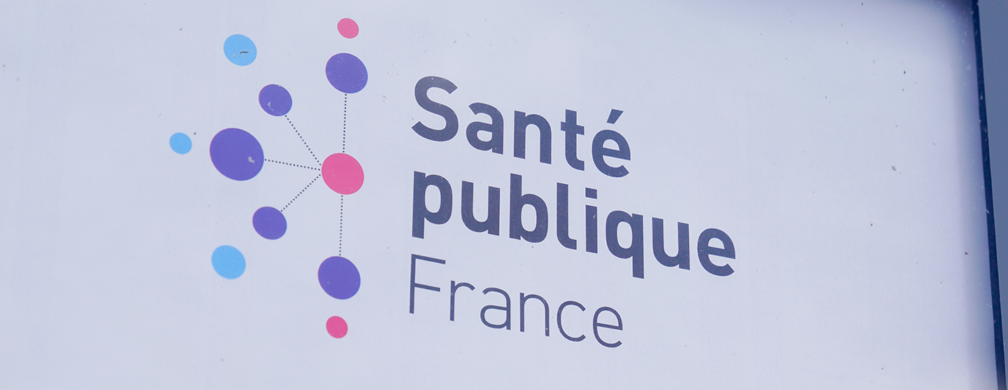 Vue d’une affiche « Santé publique France »