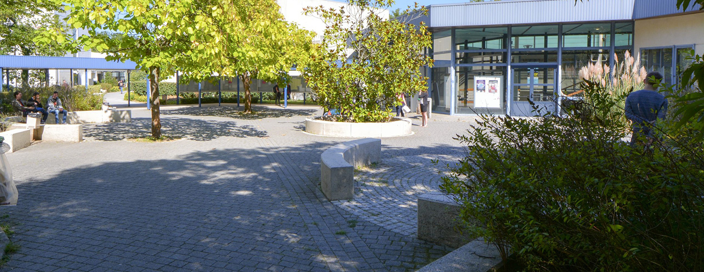 Vue de l'université d'Orléans
