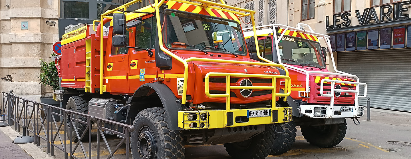 Véhicule des marins-pompiers de Marseille