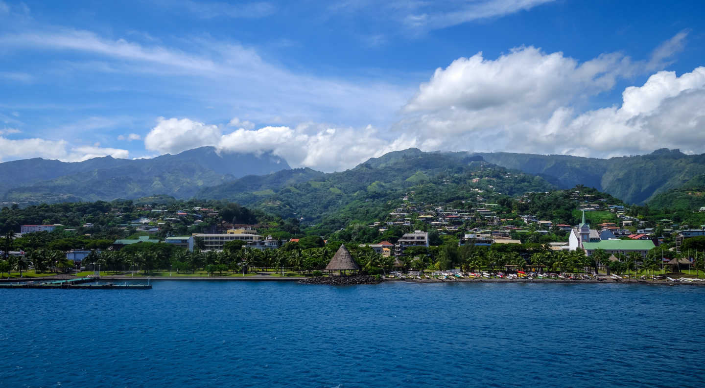 CTC Polynésie Française - Vue de Papeete