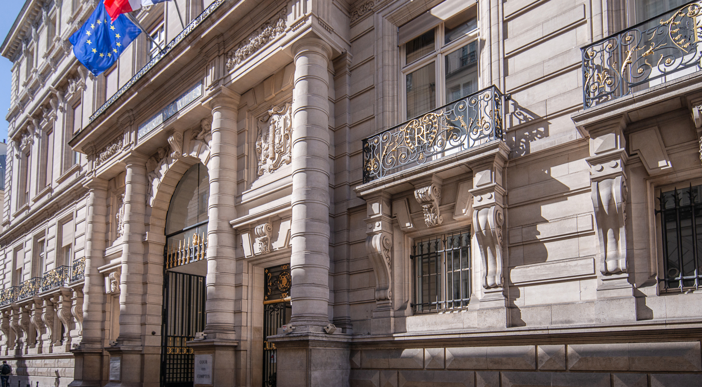 Cour des comptes - façade Cambon