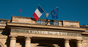 Vue de la façade du Conseil d'État