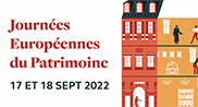 Affiche des Journées européennes du patrimoine 2022