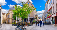 Vue du centre-ville de Chartres (Eure-et-Loir)