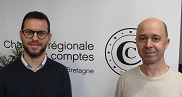 De gauche à droite : Jérôme Javelle et Stéphane Borgnard