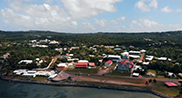 Vue de la localité de Mata-Utu (Wallis-et-Futuna)